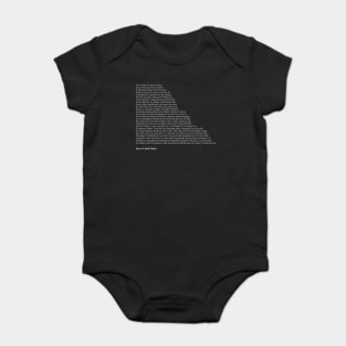 Joyce Carol Oates Quotes Baby Bodysuit